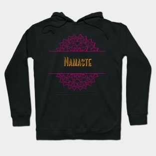 yoga, meditation, namaste tee Hoodie